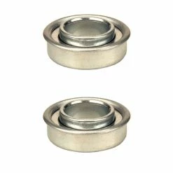 Promo 🥰 Rotary Corp (2) Flanged Ball Bearings 5/8" ID X 1-3/8" OD 45-058 🎉